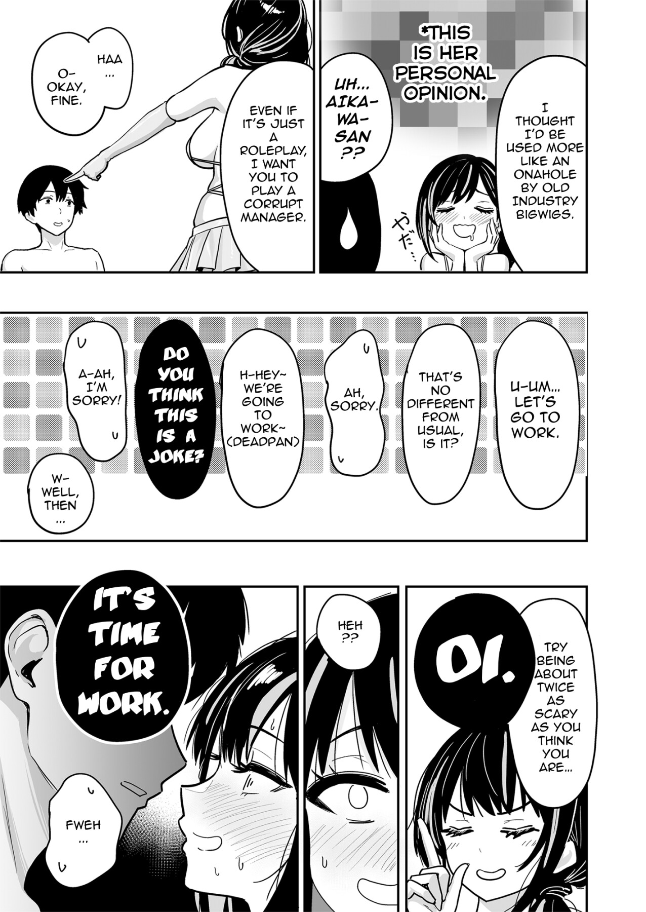 Hentai Manga Comic-Having Tons of Bareback Sex with Gyarus #6-Read-32